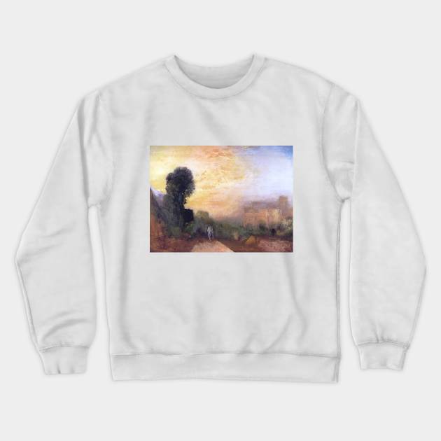 Arch of Constantine, Rome, 1835 Crewneck Sweatshirt by Art_Attack